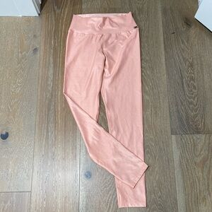 Rhaika London Shine Blush Pink High Waist Leggings and Bomber Jacket. Never worn